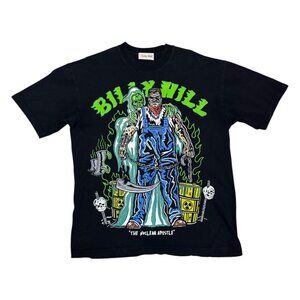 WARREN LOTAS x BILLY HILL Designer Streetwear Collab LIMITED Nuclear Tee Shirt L